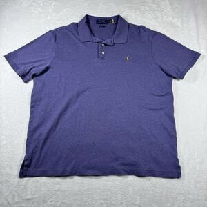 Polo Ralph Lauren Classic Fit‎ Polo Shirt Mens Large Short Sleeve Cotton Pony